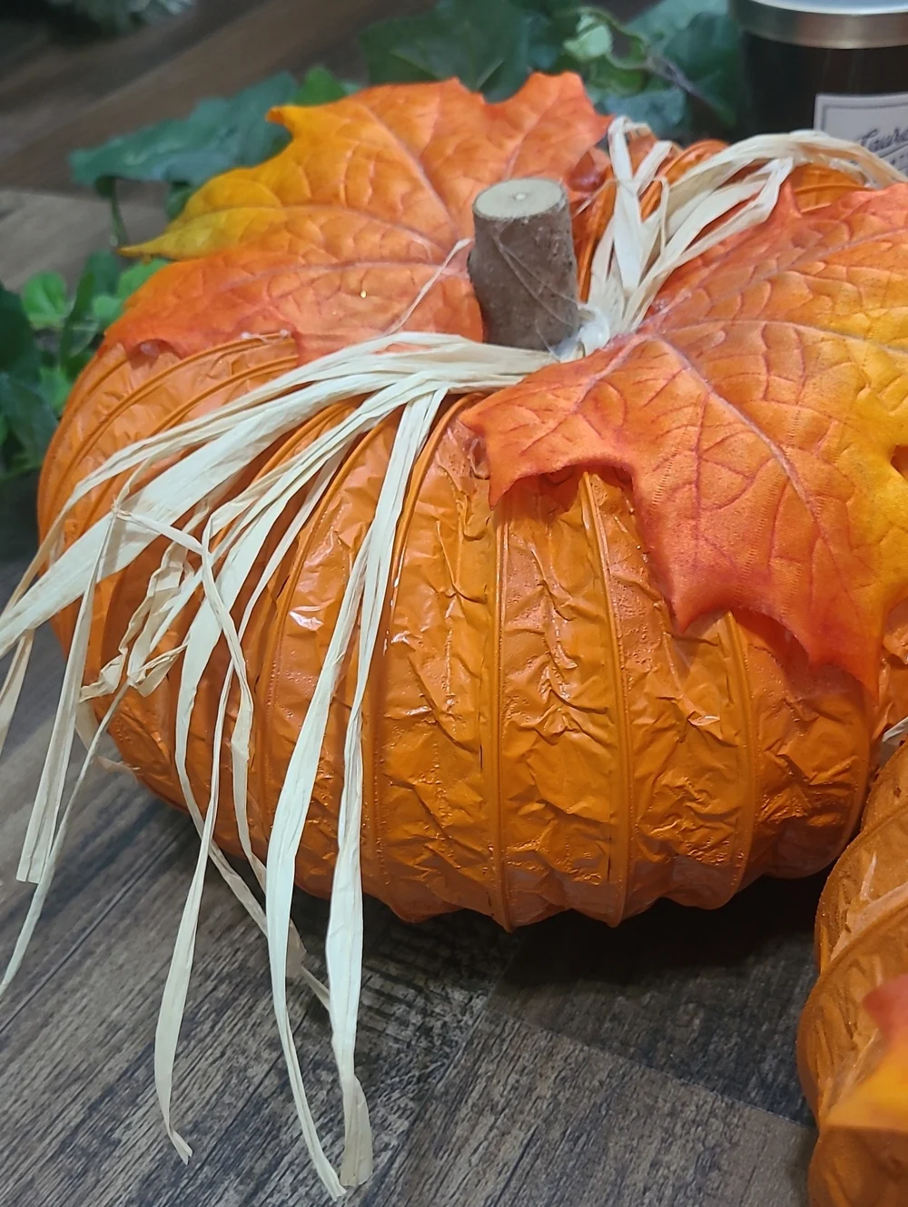 Bundle of Handmade Dryer Vent Pumpkins
